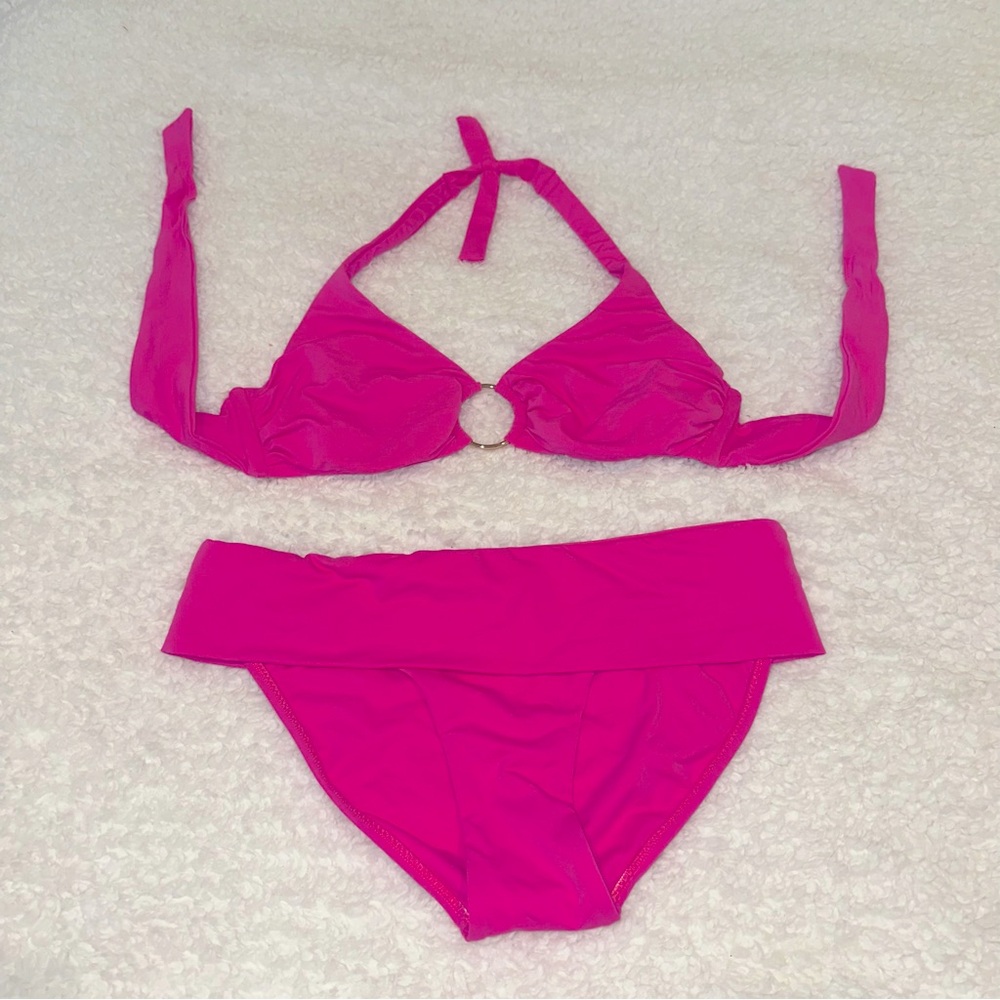 Melissa Odabash Pink Bikini Set